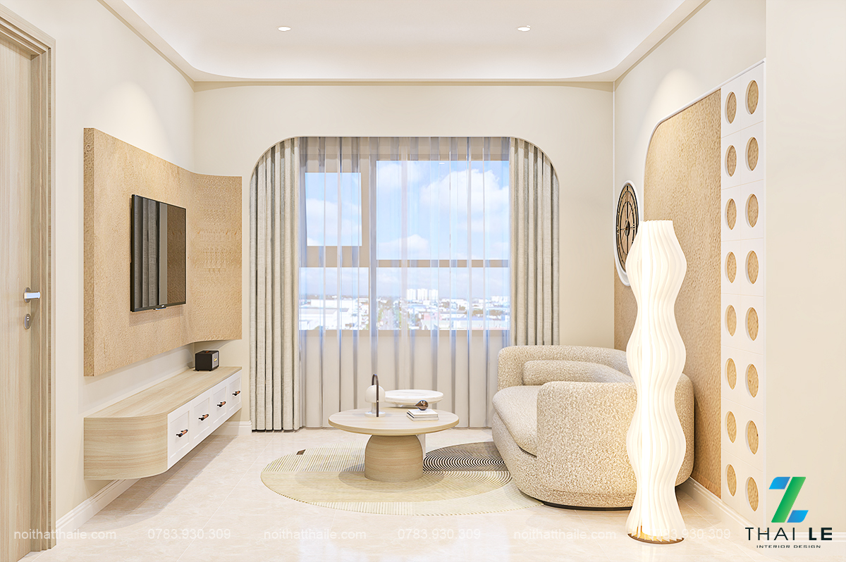 Thiết kế nội thất căn hộ The Harmonie Phú Mỹ Hưng - Block A1
